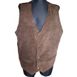 KAMIZELKA SKÓRA rozm. L